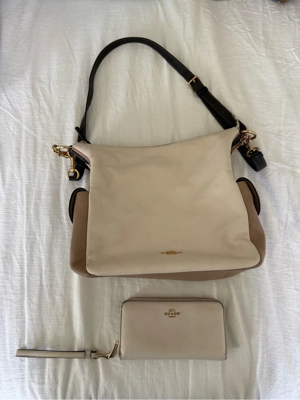 Coach Pennie Leather Crossbody Shoulder Purse with Wallet - Picture 4 of 16